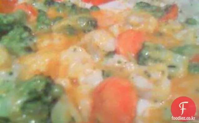 치즈 토핑 야채