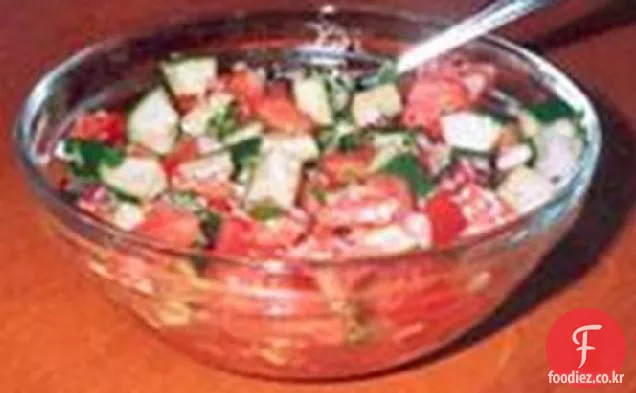 토마토와 민트 샐러드(시라 지)