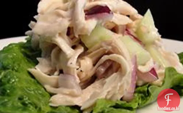 간단하게 맛있는 목장 치킨 샐러드