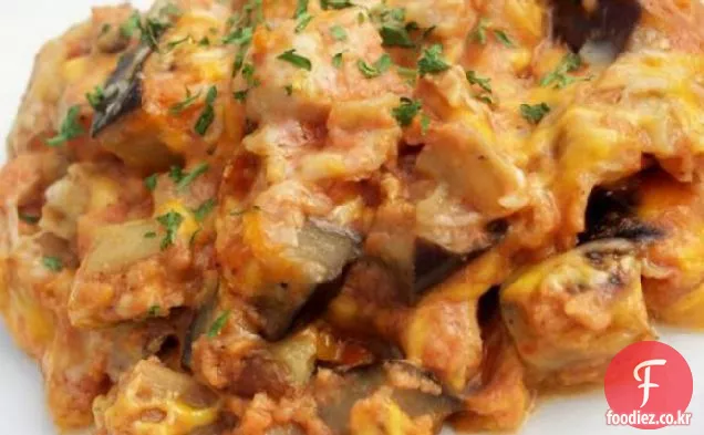 가지 치킨 캐서롤
