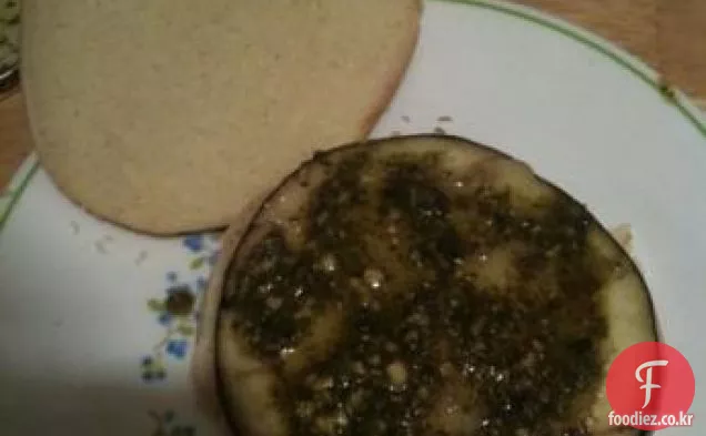 치즈 가지(가지)페스토 스택