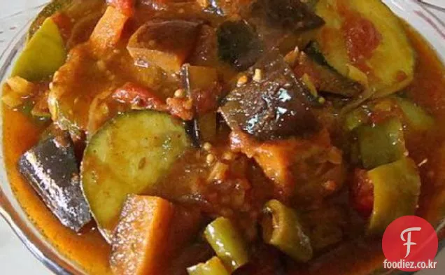인도 스타일 라따뚜이