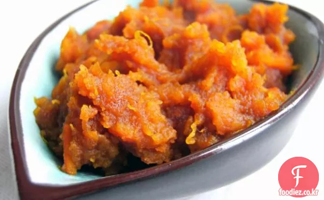 호박 두부 치즈 케이크