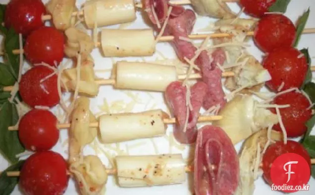 파티 전채 꼬치
