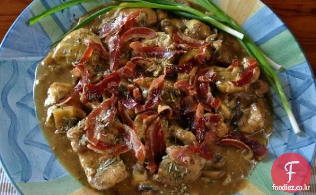 양인데와 닭 허벅지