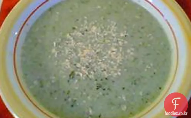 브로콜리 수프 4 의 크림