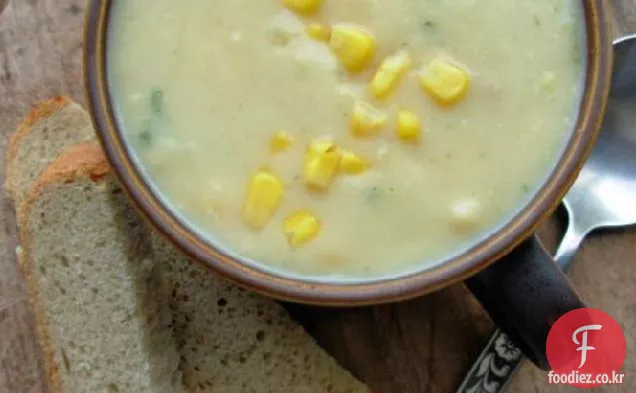 치즈 야채 스프