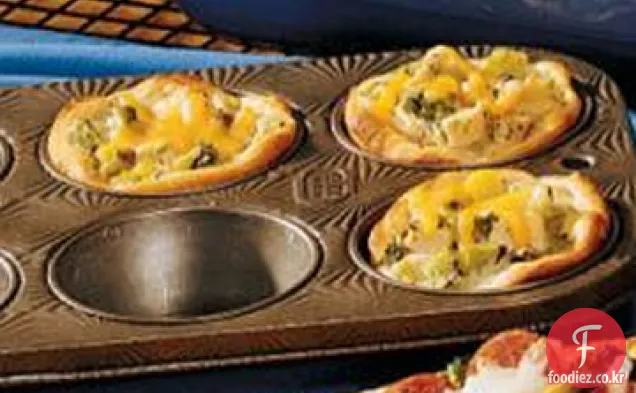 브로콜리 치킨 컵