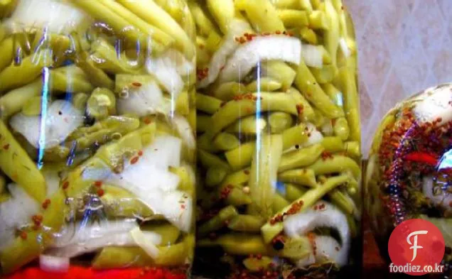 마티니 녹색 콩