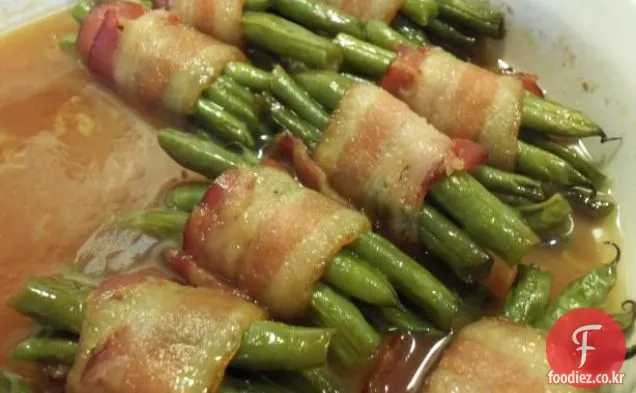 토마토와 녹색 콩