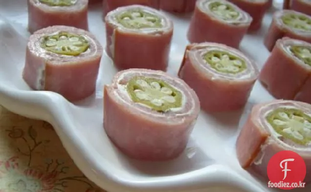 햄&오크라 롤업