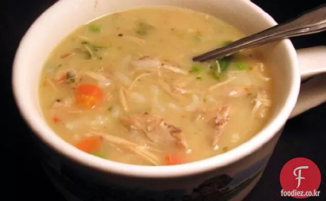 구운 치킨 수프