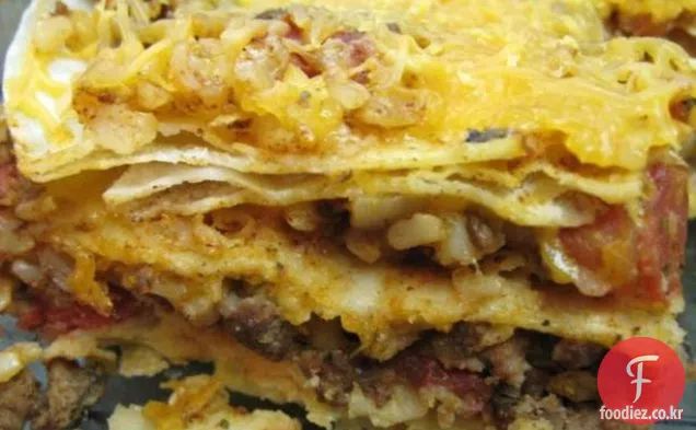 매운 치킨 앤 빈 프라이팬
