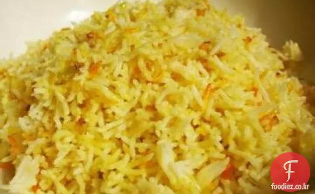 인도 스타일 인도 쌀