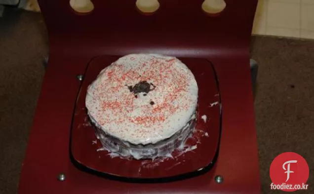 레드 벨벳 케이크(또는 컵 케이크)