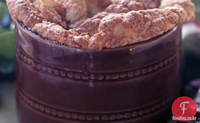 베이컨,감자와 그뤼에르 Soufflé
