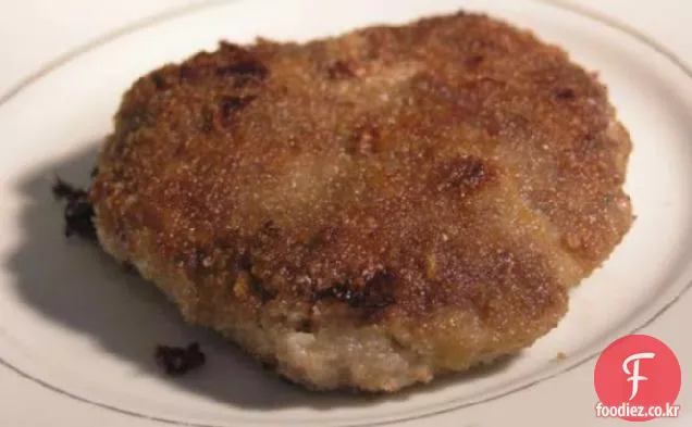 북 크로아티아 쇠고기 커틀릿
