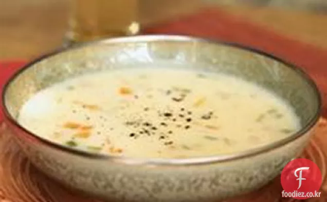 크림 체다 치즈 수프