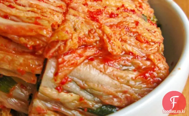 김치(전통 매운 나파 양배추 피클)