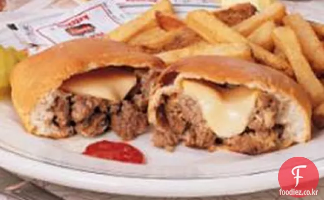 치즈 버거 포켓