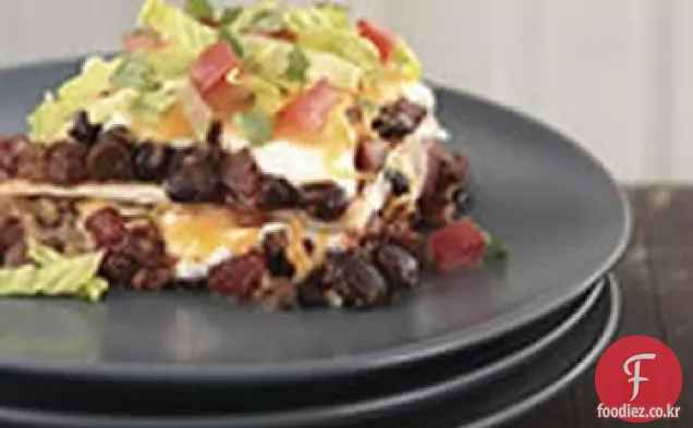 계층화 된 엔칠 라다 빵