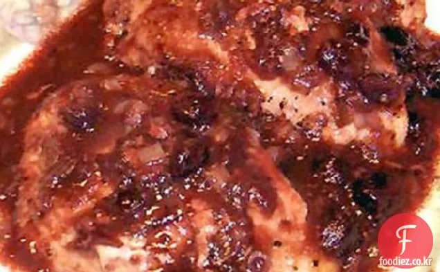 크랜베리&치킨 커틀릿