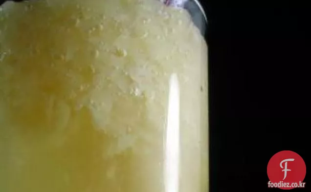 파인애플 생강 맥주 수레