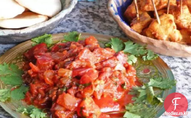 인도 매운 토마토 살사