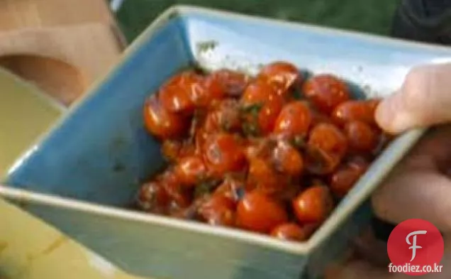 구운 체리 토마토 처트니