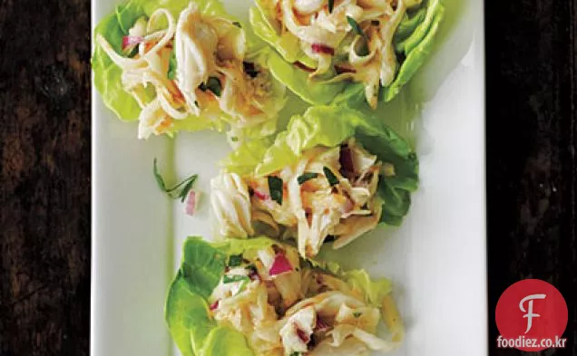 게와 셀러리 루트 Rémoulade