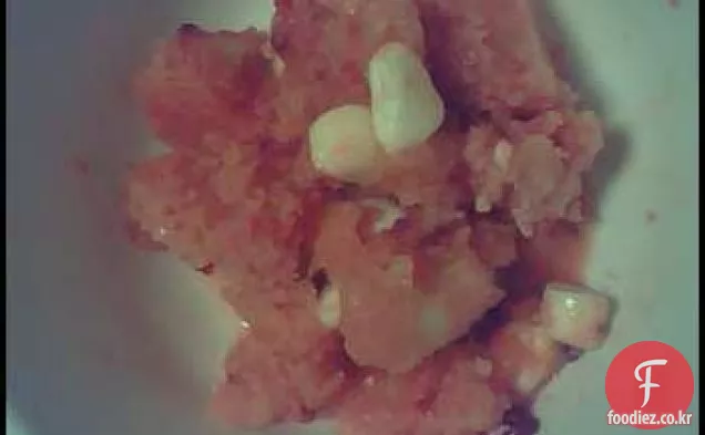 과일 나무 딸기 셔버트