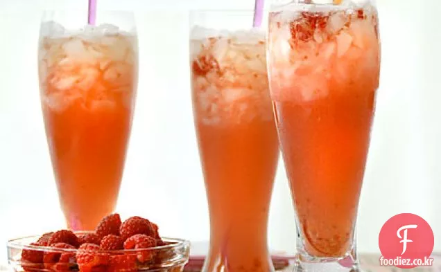 라즈베리 맥주 칵테일