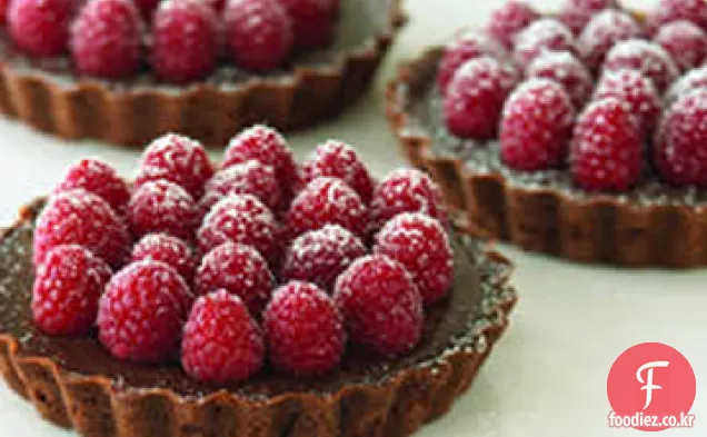 Ghirardelli®초콜릿 라즈베리 Tartlets