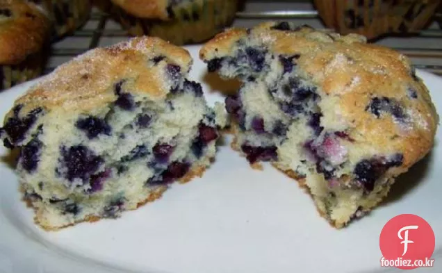 미미의 거대한 블루 베리 머핀