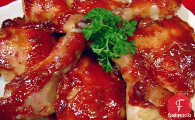 크랜베리 바비큐 치킨