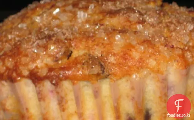 베이커리 스타일 크랜베리 초콜릿 칩 머핀