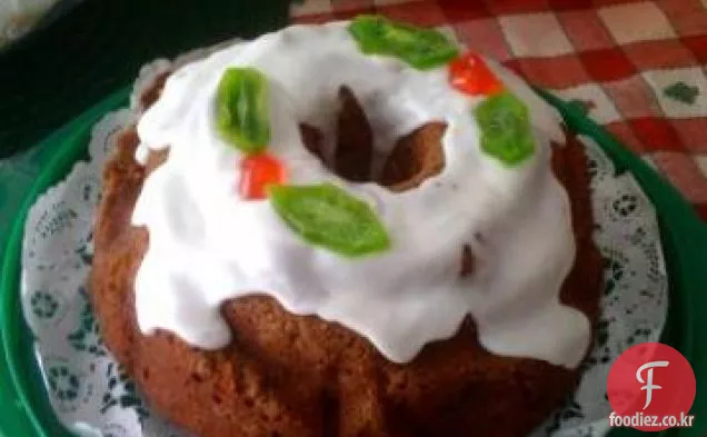 필라델피아 크리스마스 도넛 케이크(과일 케이크)