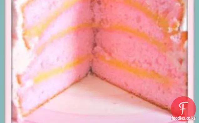 핑크 샴페인 케이크