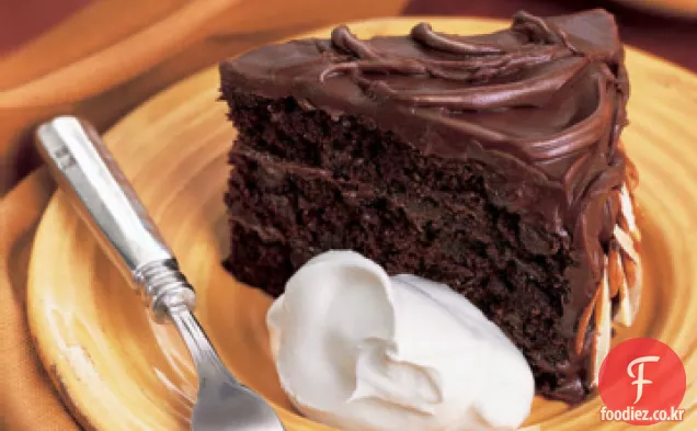 초콜릿-아마 레토 레이어 케이크