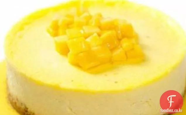 망고 치즈 케이크