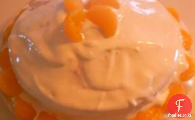 오렌지 크림 케이크 4