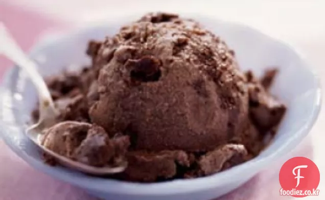 브라우니 반죽 아이스크림(전기 아이스크림 메이커)