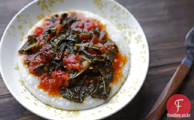 치포 틀레 겨울 그린&버터 밀크 밀가루
