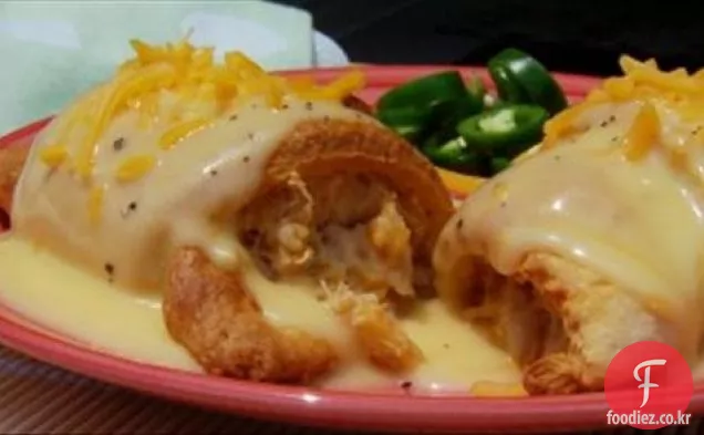 빠르고 쉬운 크림 치킨 초승달