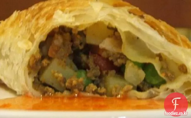 구운 카레 퍼프