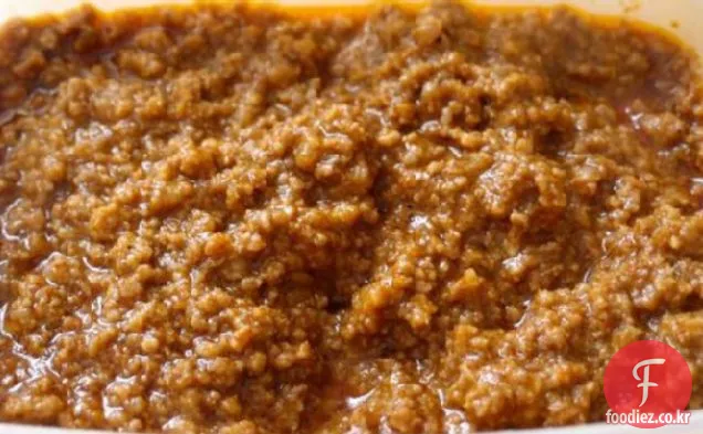 칠리 소스를 곁들인 요코의 돼지 개 맛
