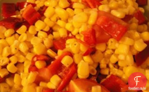 옥수수 토마토 샐러드
