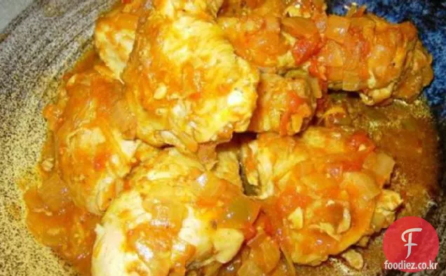 매운 치킨