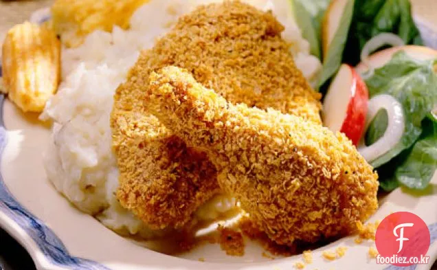 매운 오븐 프라이드 치킨