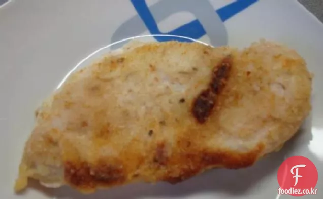 헬만의 치즈 겉 껍질 치킨(저지방 버전)